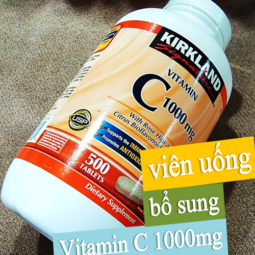 Viên uống bổ sung Vitamin C 1000mgKirkland USA